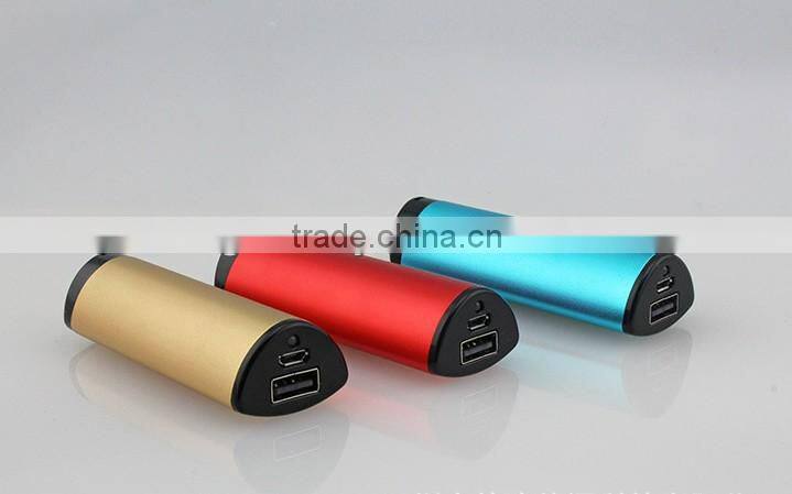 best promotion gift 2200mah alluminum mobile power bank