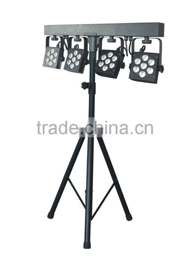 15CH DMX LED Par RGB LED 4 par systerm high brightness dj equipment