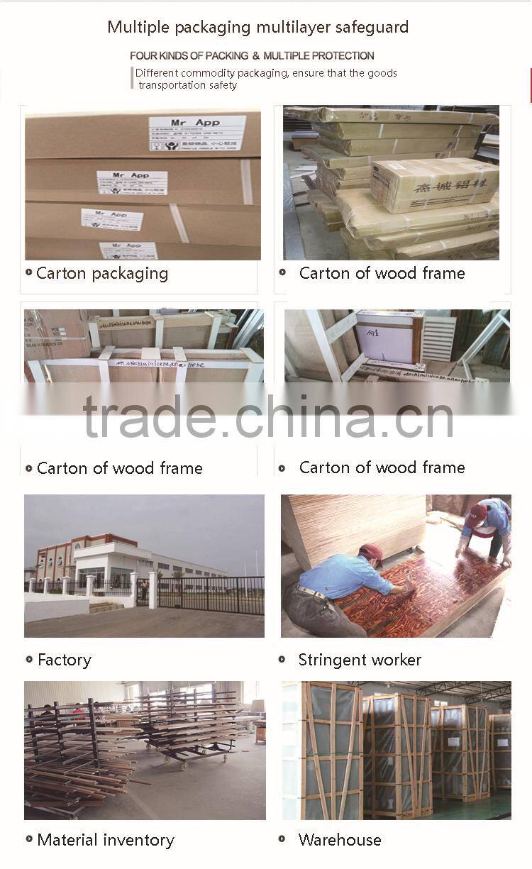 2015 Hot sale Australian standard thermal break /aluminium top hung window/double glazed windows