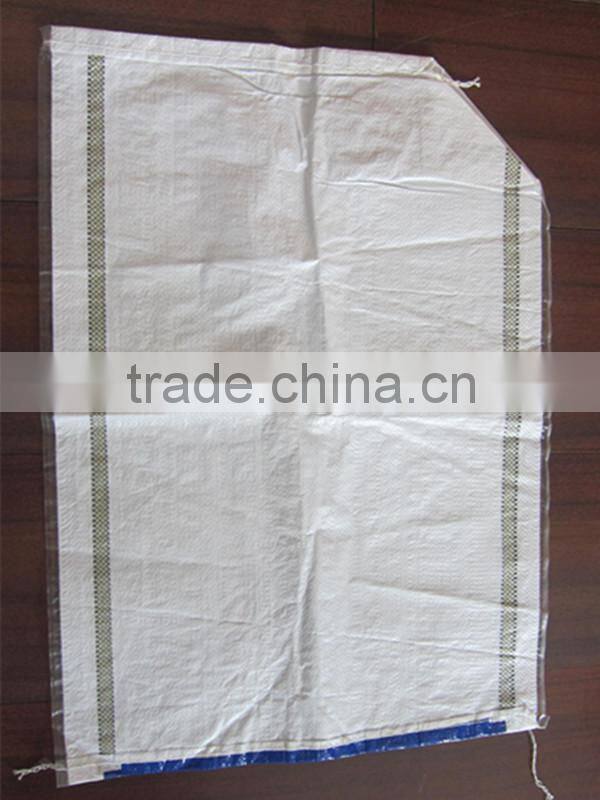 yellow line big cement pp bags