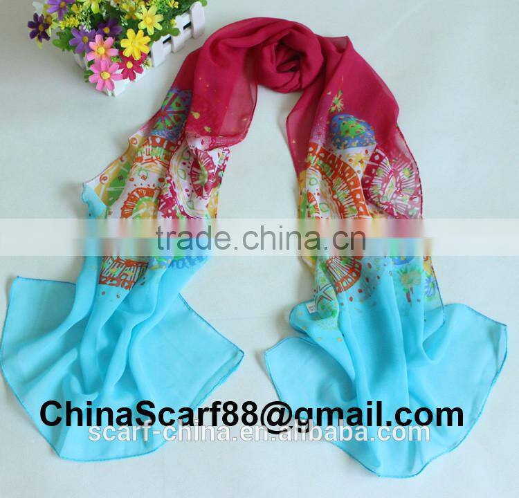 Wholesale chiffon shawl scarf