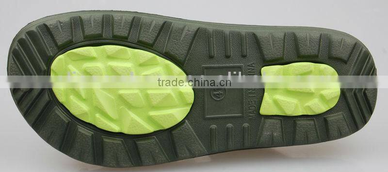 man's massage insole EVA slipper, changeable insole ,summer beach sandal