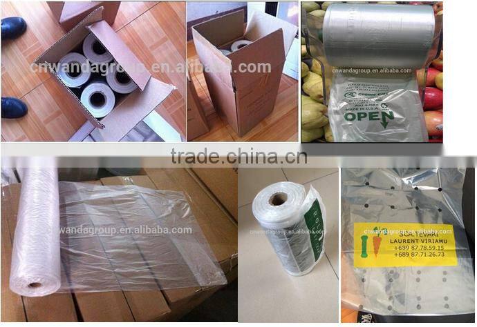 HDPE t-shirt bag for food packing