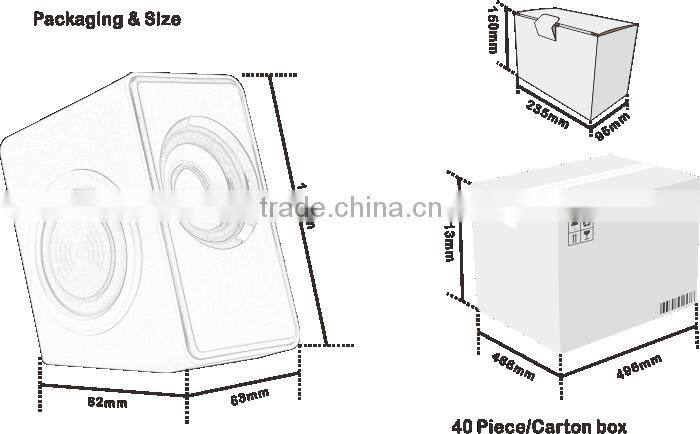 Supply multimedia speaker,3W*2watt rms subwoofer speaker