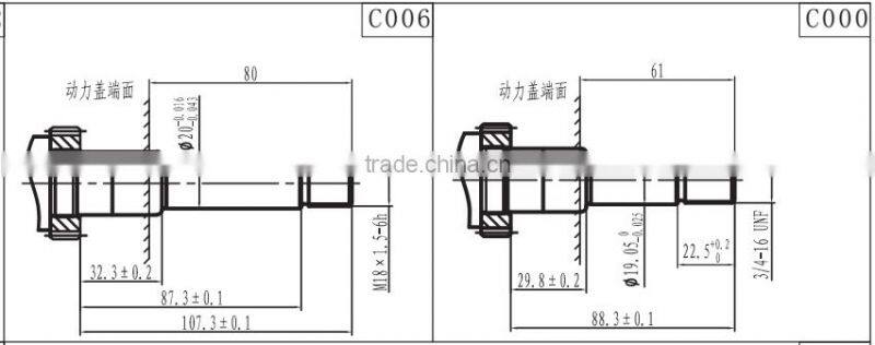Good quality CE certificate 4.6kw SIngle Cylinder, 4 stroke gasoline engine