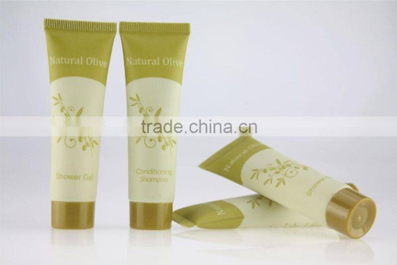 30ml cosmetic PE plastic tube with flip top cap