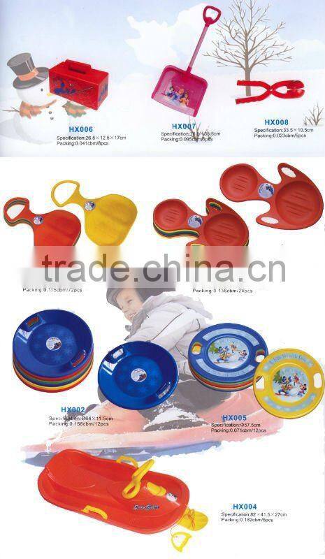 57.5*38.5*3.5cmTop Quality Plastic Snow Sledge with Promotions