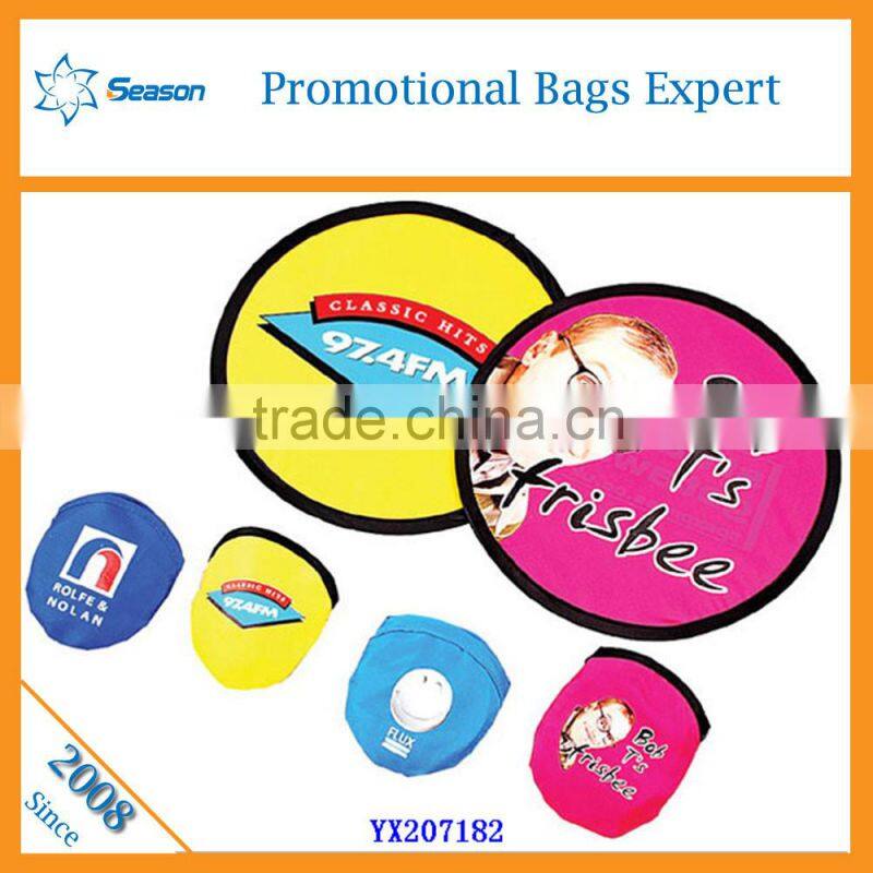 Wholesale foldable frisbee fan flying disc customised dog frisbee eco-friendly