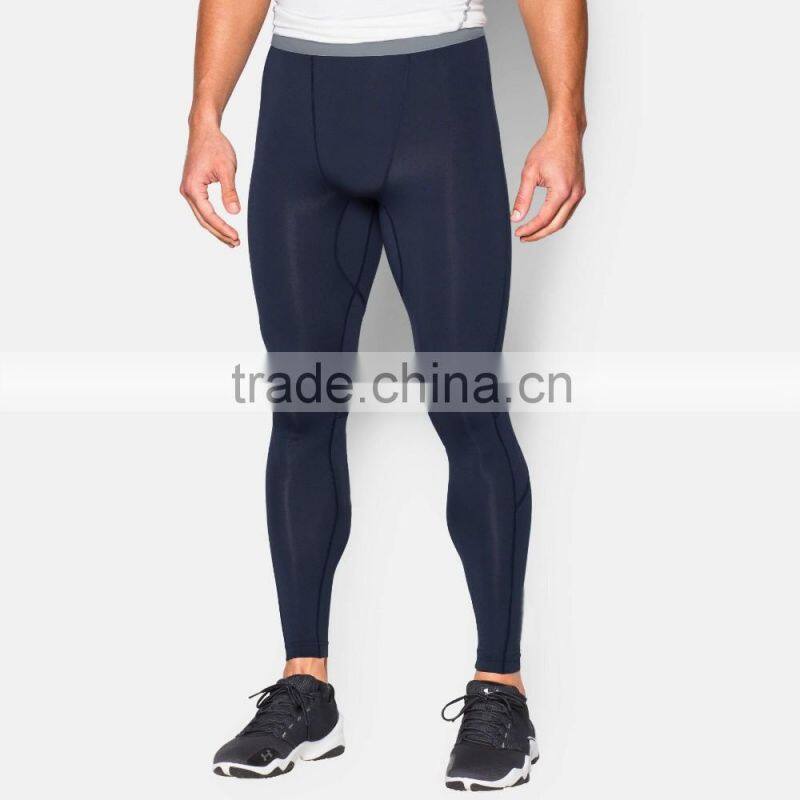 Wholesale Gym wear men's compression base layer sports leggings compression wear for men