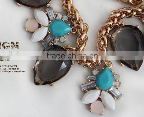 Wholesale Fashion necklace,statement necklace,rhinestion necklace