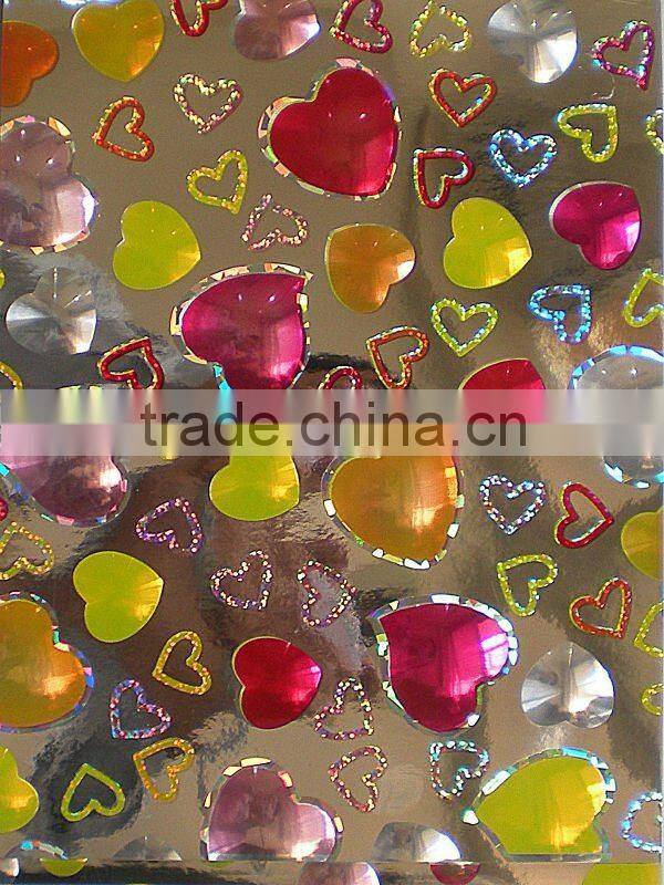 PET Multi lens film Laminating Paper Gift Box