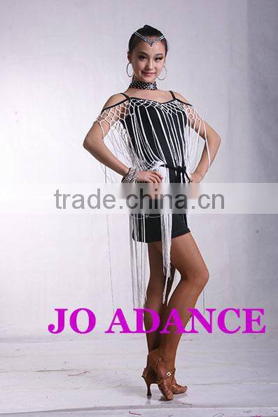 Latin dance dress dance competition dress girl latin dance dress Tights