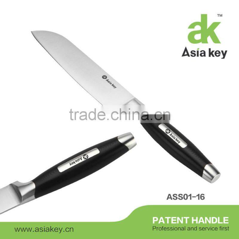 Best Price of 7pcs Chef Knife Set With ABS and SS Handle Acrylic Block