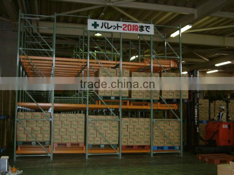 hot selling cold storage push back rack system