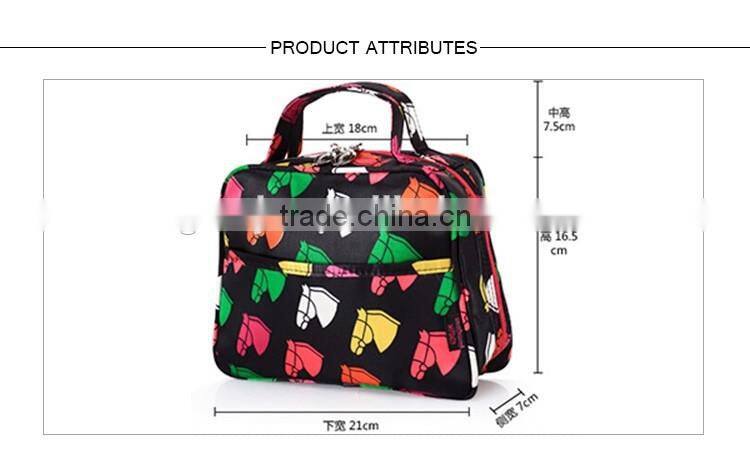 Hot sale Fashion Various color Satin cosmetic bag