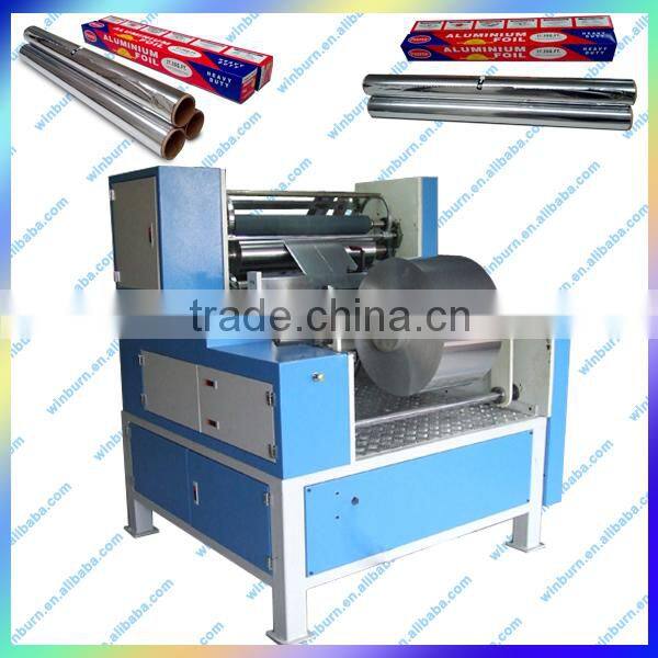 Small Roll Aluminium Foil Embosing Press Machine