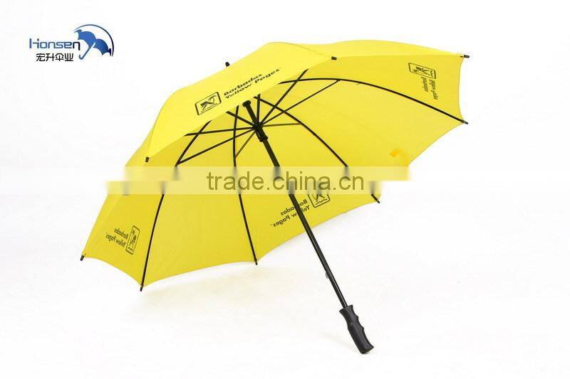 Metal Two Ribs umbrella Polyester Material and Umbrellas Type golf umbrellas
