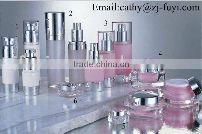 acrylic Lotion bottles and cosmetic jar applied in Cosmetic Packaging