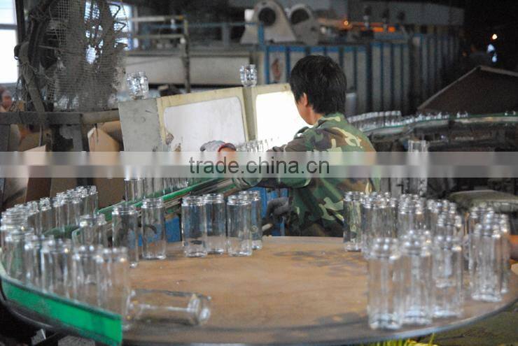 1000ml wholesale large clear storage glass jar for grain