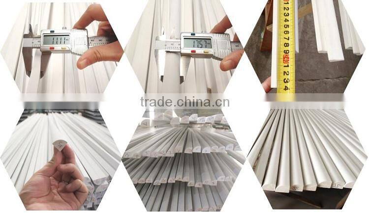 Floor Decoration Primer Wooden Shoe Moldings