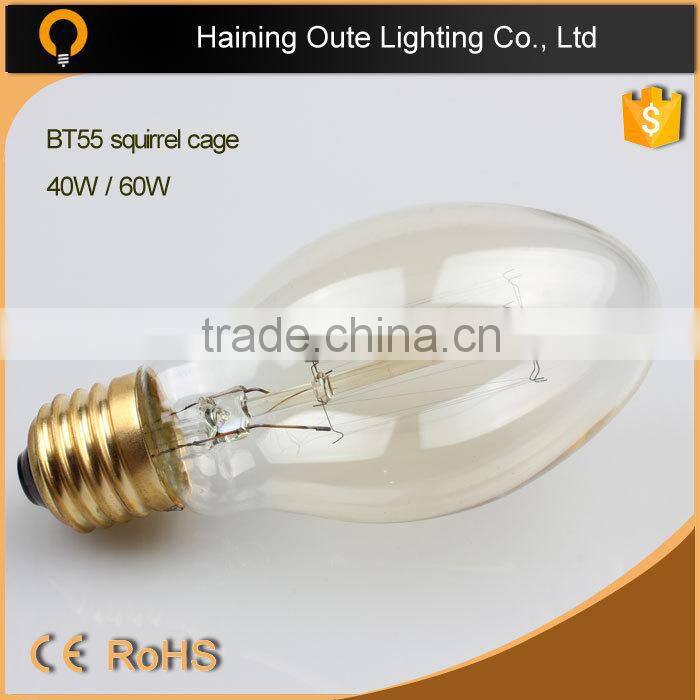 High Quality Antique Vintage Edison Bulbs G80 HIgh 220V 60W antique edison bulbs