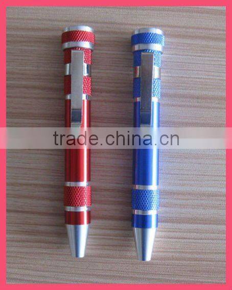 2013 aluminum pen screw driver