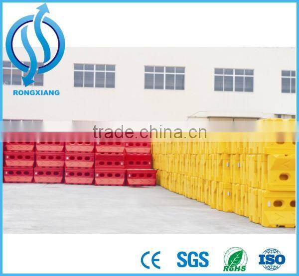 Yellow Plastic Barriers for Sale Road Barrier Water Filled Weights