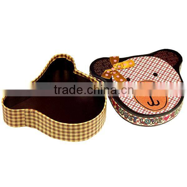 Bear Face Paper Chocolate Packaging Box