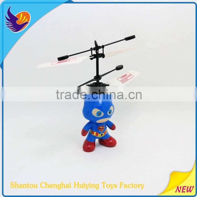 HY-830 Best Gift for kids Huiying Newest Flying LED spaceman flying helcopter toy for kids