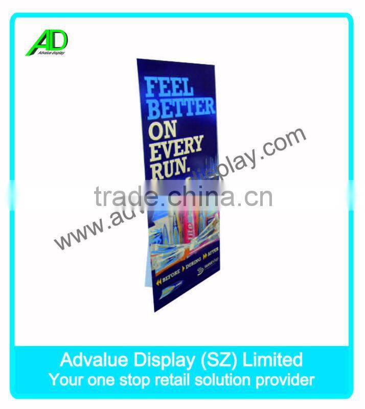 environmental with base bottle drinks advertising standee
