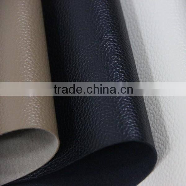 PVC leather fabric for sofa, chair, purse and furniture usage, very strong