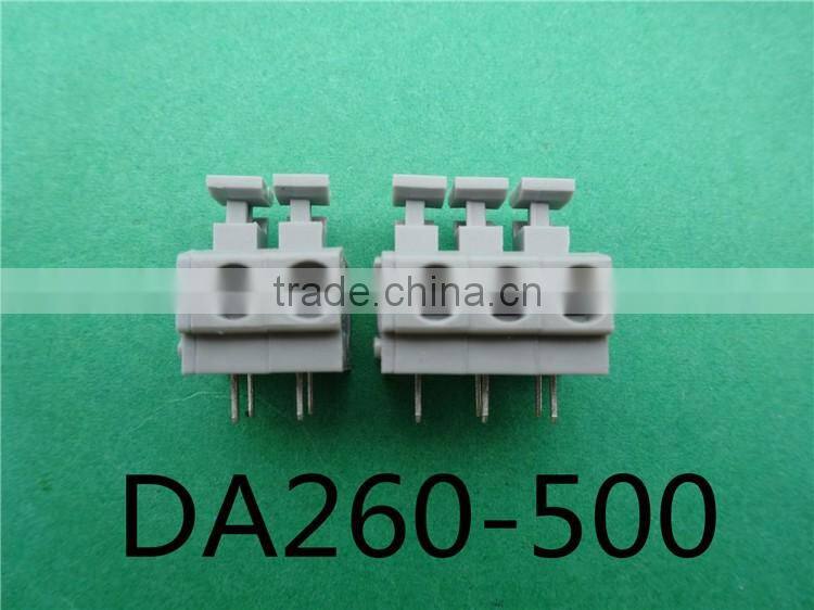 Manufacturer 2.5MM Screw-less Terminal Connectors For Communication Video Output With UL UDE CE CQC Certificate
