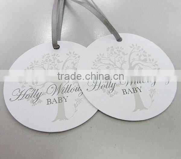 Customized Card Cardboard Lady Jewelry Tag with Logo