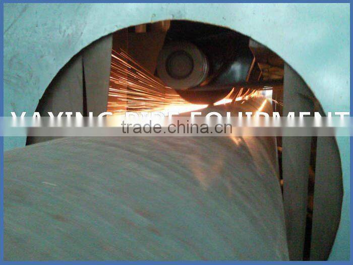 used grinding machine for refitting steel pipe and dust cleaning