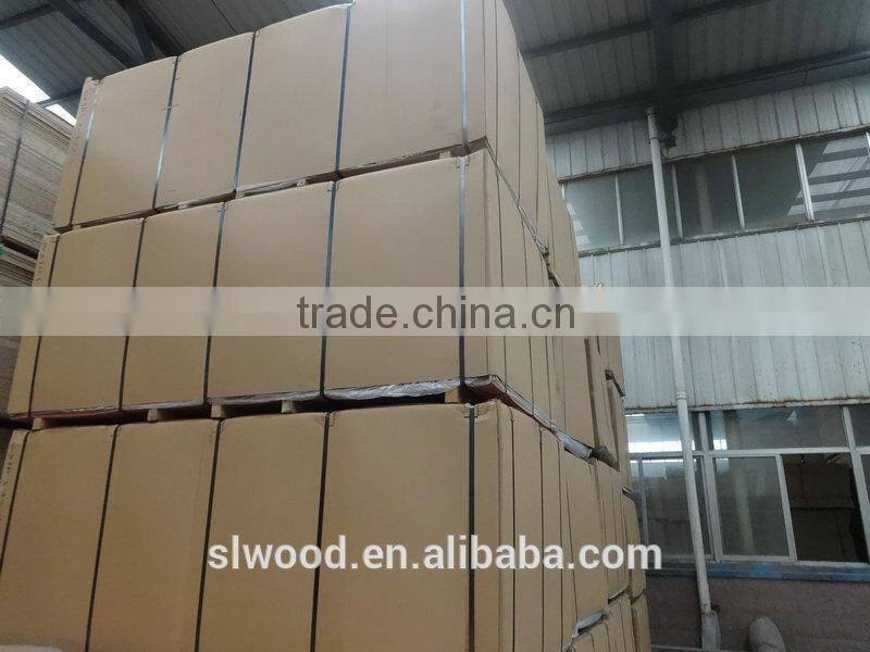 1220*2440mm melamine laminated MDF with E1 grade