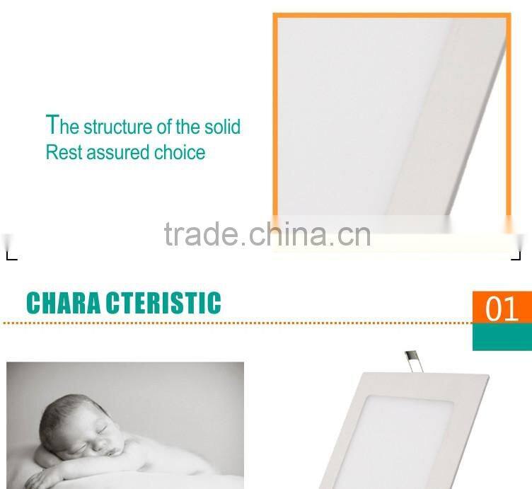2015 ultra-thin hot sale very cheap price high quality square led panel light with CE and RoHs