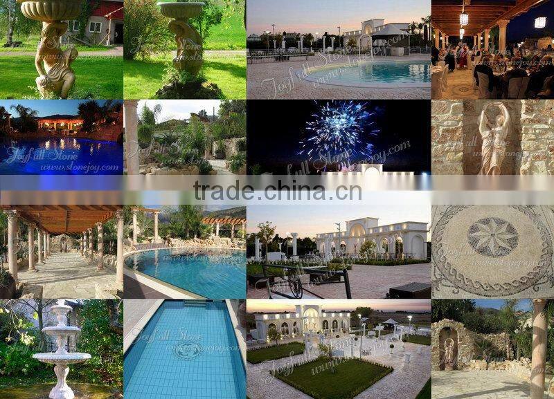 3 Tiers Water Fountains, G682 yellow granite fountain