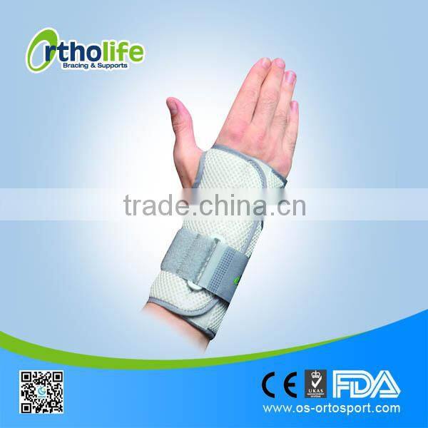 OL-WR063 Medical Orthopedic Wrist Splint Custom Wrist Wraps