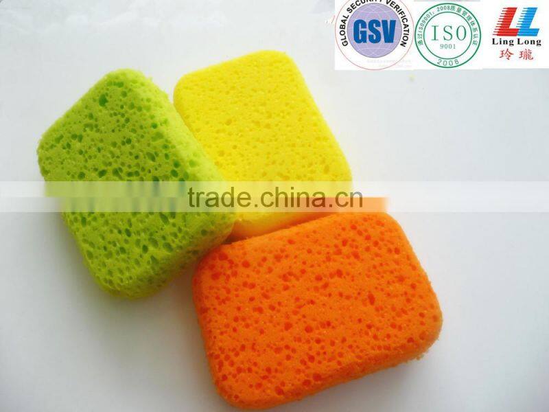 promote car cleaning natural compressed sponge