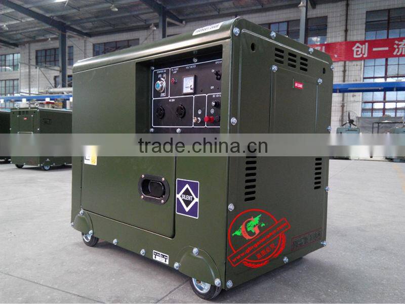 Air-cooled diesel silence generator set 4-7 kw Generator set