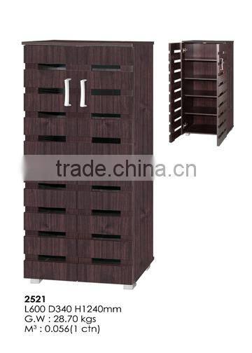 High Quality Tall Shoe Cabinet with 2 Doors