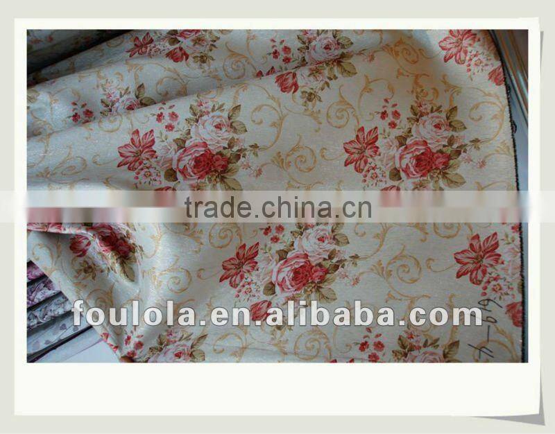 100% Polyester Yarn Curtain Fabric Material, 2.8m Width 215g/m2