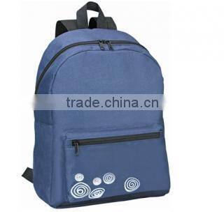 600D PVC Polyester High Quality Waterproof Foldable School Backpack Made in China Xiamen