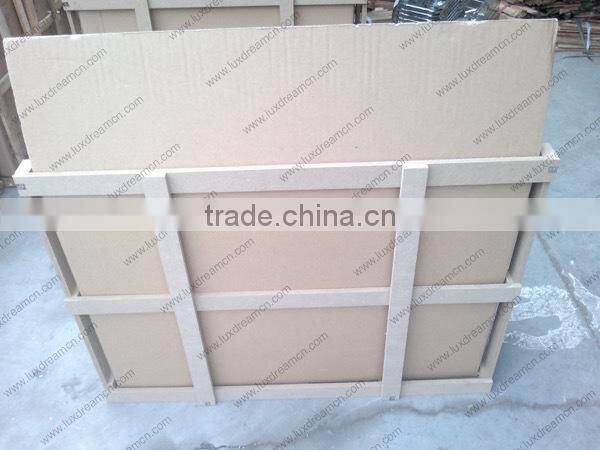 China manufacturer red mini glass basin for hotel project