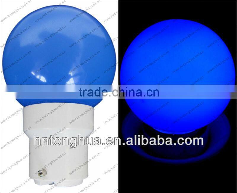 B22 1W LED G40 color light bulbs IP45/IP65 CE&ROHS