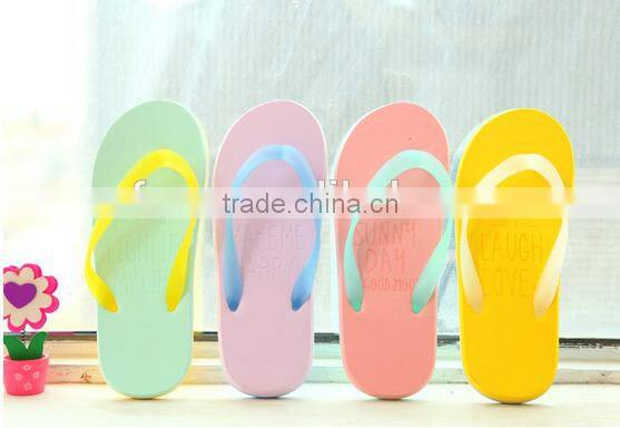 Cute flat shoes summer casual lady fashion woman slipper fancy sandals