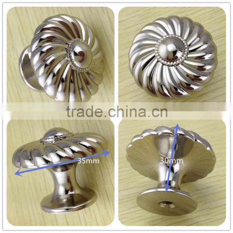 Popular design dia 35mm brass knobs , antique brass dresser drawer knobs