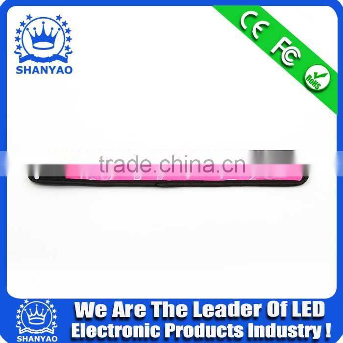 2015 Hot Selling LED Slap Bracelets Bangles