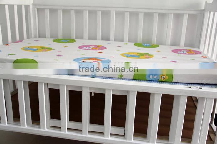 Cartoon printing bed fitted Sheet for baby