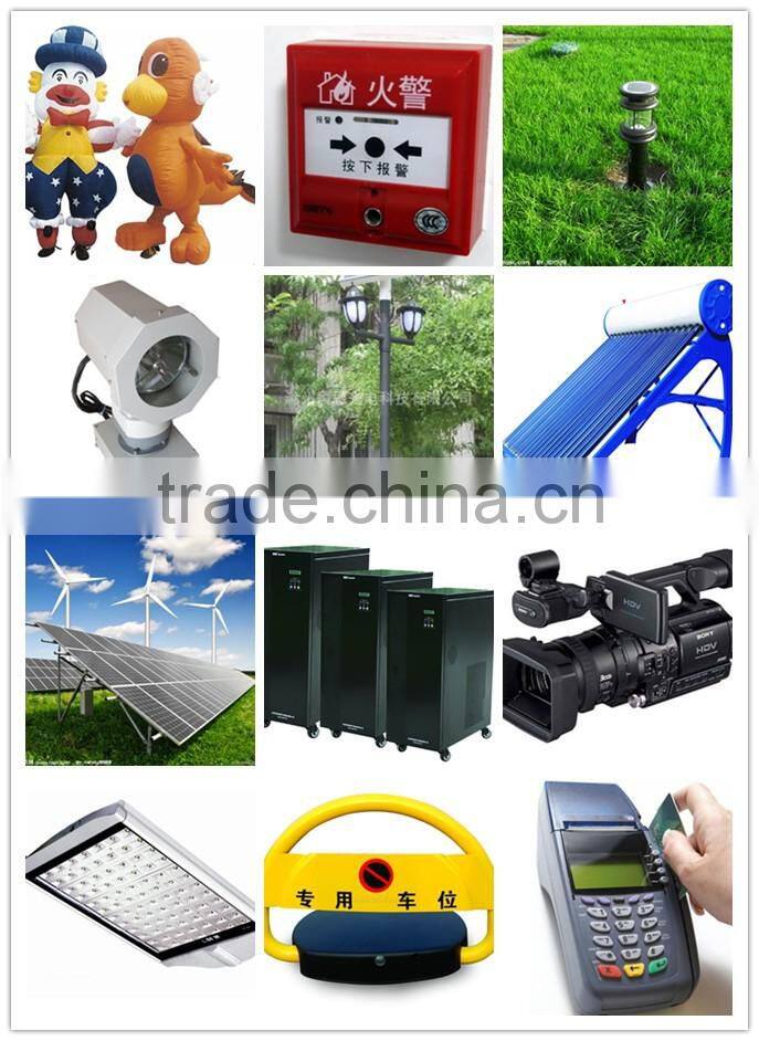 solar street light battery lead acid battery 6v 4.0ah